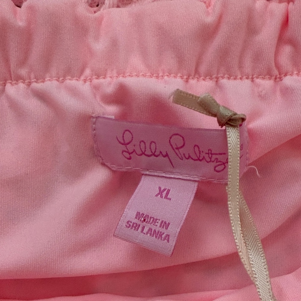 Lilly Pulitzer Pink Lace Wiley Tube Top - Picture 5 of 8